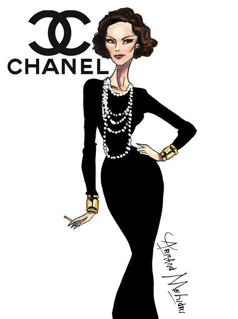 coco chanel disegni|coco chanel fashion designer.